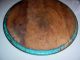 Early Vintage Primitive Cutting Chopping Bread Board - Wood Old Paint Primitives photo 3