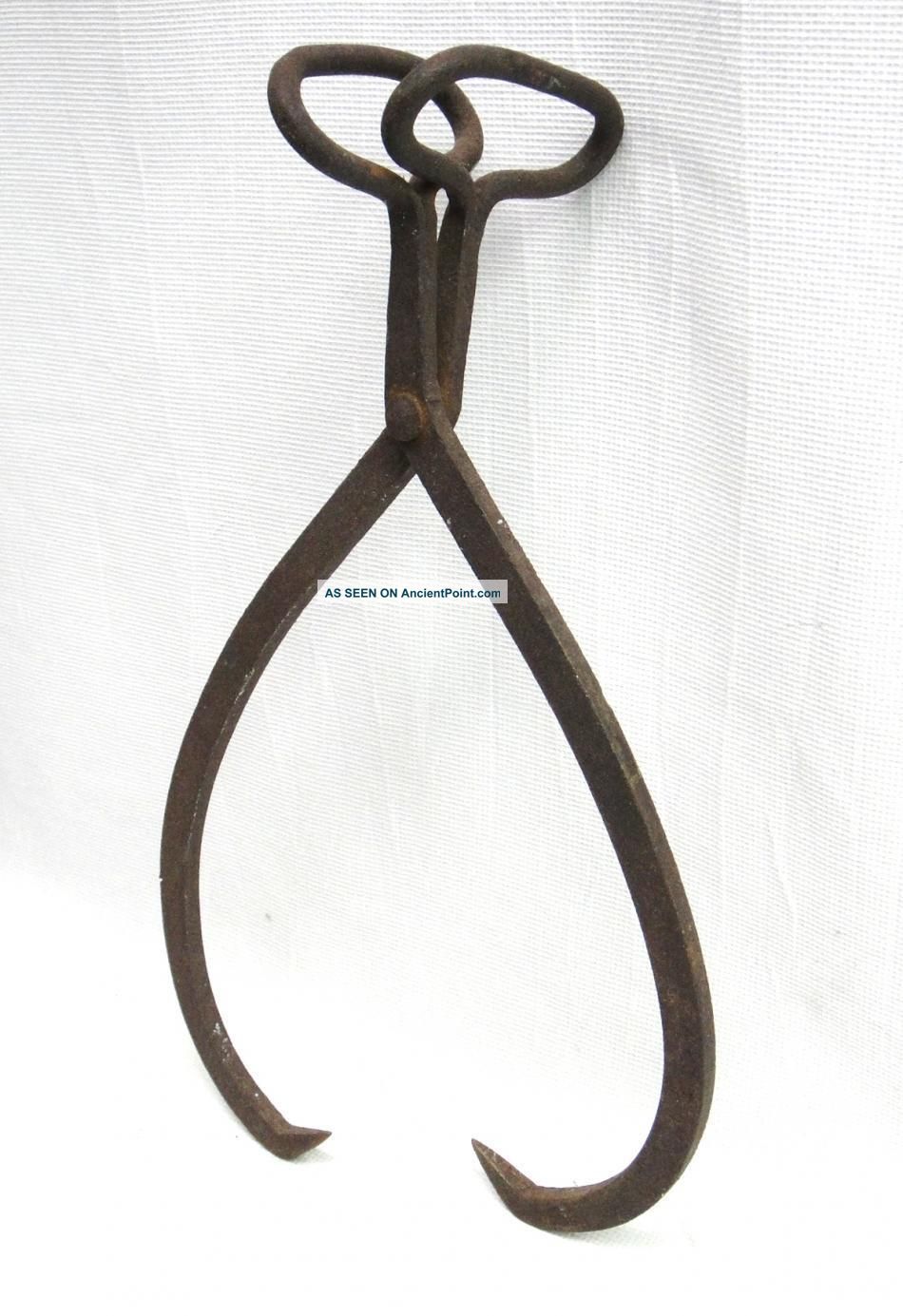 Antique Large Cast Iron 23 