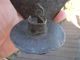 Antique Iron Heart Candle Holder Antique Iron Candle Sconce Primitive Heart Primitives photo 1