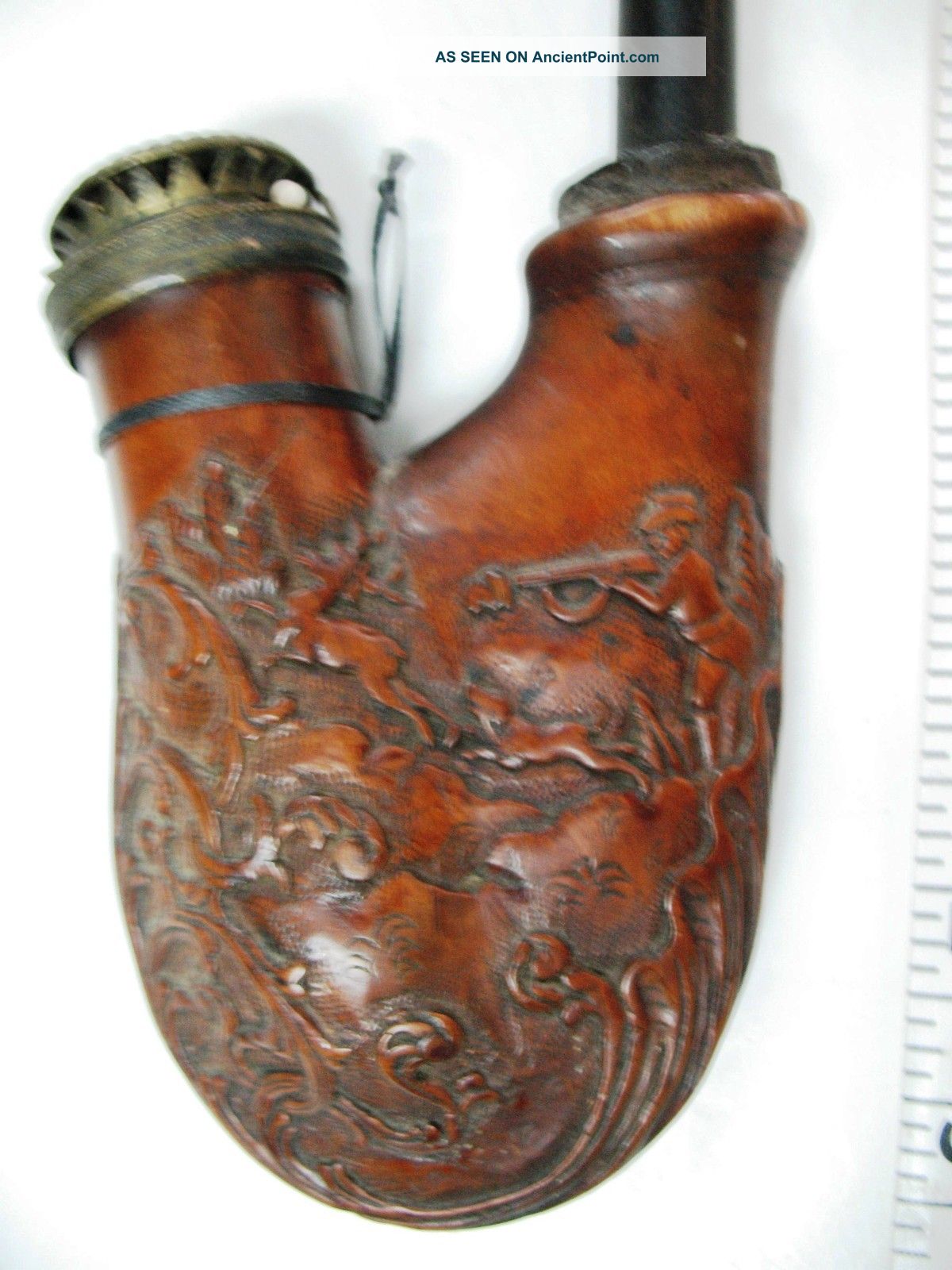 Vintage Antique Tobacco Pipe Bavarian German Scandinavian Primitives photo