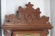 Antique Oak Kitchen Shelf Mantel Clock Seth Thomas Parts Or Renovation Primitives photo 3