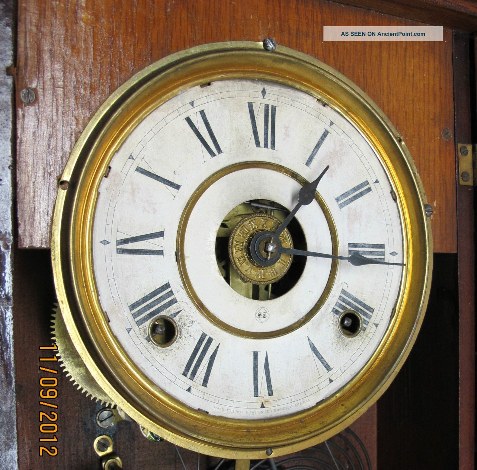 dating seth thomas adamantine mantel clock Adamantine celluloid veneer was patented in 1880 c1882 – seth thomas introduced clock models in adamantine veneer finishes which mimicked marble, slate, wood grains and other materials c1910 – bakelite an early inflammable, mouldable plastic, was invented belgian born scientist dr leo baekeland, founded the bakelite corporation. dating seth thomas adamantine mantel clock Adamantine celluloid veneer was patented in 1880 c1882 – seth thomas introduced clock models in adamantine veneer finishes which mimicked marble, slate, wood grains and other materials c1910 – bakelite an early inflammable, mouldable plastic, was invented belgian born scientist dr leo baekeland, founded the bakelite corporation.