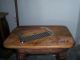 Vintage Wood Cutting Board With Food Chopper Primitives photo 1