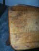 Vintage Wood Cutting Board With Food Chopper Primitives photo 8
