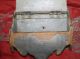 Antique Primitive 19th Century Folk Art Wall Box Match Box Paint Primitives photo 1