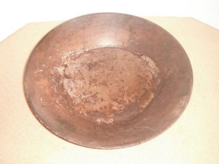 Antique Metal - - Gold Miners - - Gold Panning Pan - - 15 Inches Round - - Americana photo