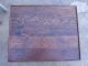 Primitive Child Wood Kitchen Tea Table Art Aafa Sofa End Oak Toy Primitives photo 2