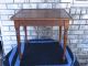 Primitive Child Wood Kitchen Tea Table Art Aafa Sofa End Oak Toy Primitives photo 3