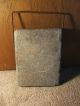 Antique Soap Stone Foot Warmer Keep Feet Warm In Buggy Soapstone Primitives photo 1