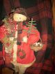 Primitive Handmade Snowman Doll Primitives photo 1