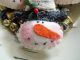 Prim Hoilday Ornies/bowl Fillers Winter/christmas Victorian Snowmen Set/3 Primitives photo 5