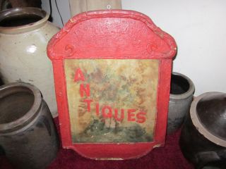 Antiques Trade Sign photo