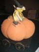 Primitive Mouse Riding Pumpkin Whimsical 10 