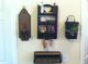Primitive,  Americana,  Country,  Farmhouse,  Wall Shelf,  Cubby,  Basket,  Candle Sconce Primitives photo 1
