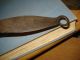 18th Century American Hand Forged Iron Swiveling Toaster Great Shape 12 Inch Primitives photo 6