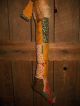 Folk Primitive Christmas Old Quilt Snowman Doll Stocking Ornament Ornies Greeter Primitives photo 2
