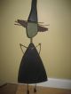 Primitive Witch - Large Wood/metal Whimsical 30 