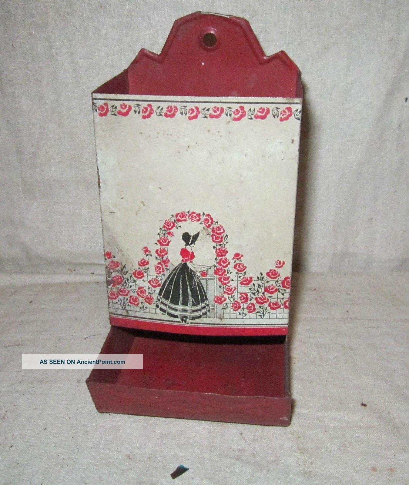 Vintage Match Safe Primitives photo