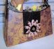 Primitive Folk Art Handmade Country Cloth Mouse Doll Handcrafted Purse Mice Primitives photo 1