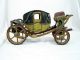 Old Primitive Antique Victorian Hand Made Miniature Model Western Stagecoach 13 