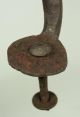 Primitive 19th C.  Early Antique Iron Hand Forged Door Handle Barn Gate Primitives photo 4