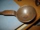 18th Century American Forged Iron 2 1/2 Inch Bowl Size Tasting Spoon Fireplace Primitives photo 2