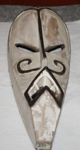 Very Old Primitive African Tribal Mask photo