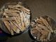Over 250 Vintage Clothespins Round Wooden Flat Colored Plastic With Bag Primitives photo 4