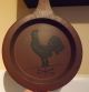Primitive Folk Art Country Faux Wood Cupboard Plates Horse Rooster Sheep Primitives photo 2