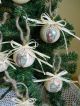10 Primitive Folk Art Country Christmas Ornaments Primitives photo 2