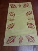 Primitive Floorcloth Floor Cloth Moses Eaton Fall Table Runner Thanksgiving Primitives photo 4