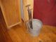 Antique Bucket Or Pail Pump - - To Pump Liquid From A Bucket Primitives photo 1