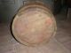 Vintage Old Red Paint Wooden Bucket/well Pail Primitives photo 5