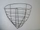 Antique Wire Wall Basket - Full Size Primitives photo 1
