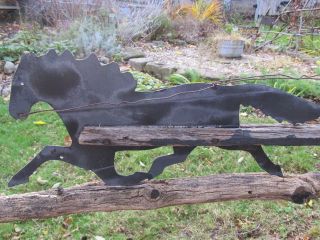Primitive Amish Weather Vane Direct From Roof In Holmes County,  Ohio photo