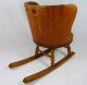 Firkin Sugar Bucket Childs Rocking Chair Barrel Antique Wood Primitive Folk Art Primitives photo 4