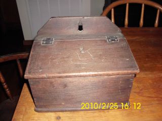 Primitive Appearance Wood Salt Box - ?original Vs Reproduction photo