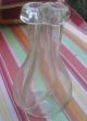Antique And Rare Double Blown Glass Bottle.  Alte Glasflasche.  Bouteille Ancienne Primitives photo 1