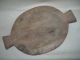 Antique Hand Carved Maple Wood Dough Bowl Trencher 19 