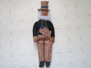 Primitive Uncle Sam Doll photo