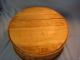 Vintage Large,  16 - In.  Across,  Wooden Pantry Box / Cheese Box Boxes photo 4