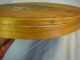 Vintage Large,  16 - In.  Across,  Wooden Pantry Box / Cheese Box Boxes photo 5