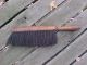 Antique 100% Hair Bristles Wood Handled Brush Mechanic Work Bench Primitives photo 1