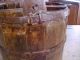 American Antique Wood & Iron Well Water Bucket Primitives photo 4