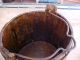 American Antique Wood & Iron Well Water Bucket Primitives photo 6