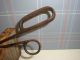 Antique Primitive Metal Hair Waving,  Curling Iron Device Primitives photo 6