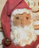 Primitive Folk Art Christmas Santa Doll Tea Light Ornaments Set Of 2 Tmap Primitives photo 5