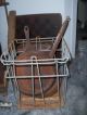 Old Metal Carnation Farms Milk Crate - Heavy Milk Crate W/ Handles Primitives photo 8