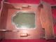 Great Old Antique Hand Carved Shaving Mirror And Towel Rack Primitives photo 2