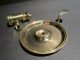 Repro Antique Primitive Brass Push Up Adjustable Chamberstick Candle Light Primitives photo 6